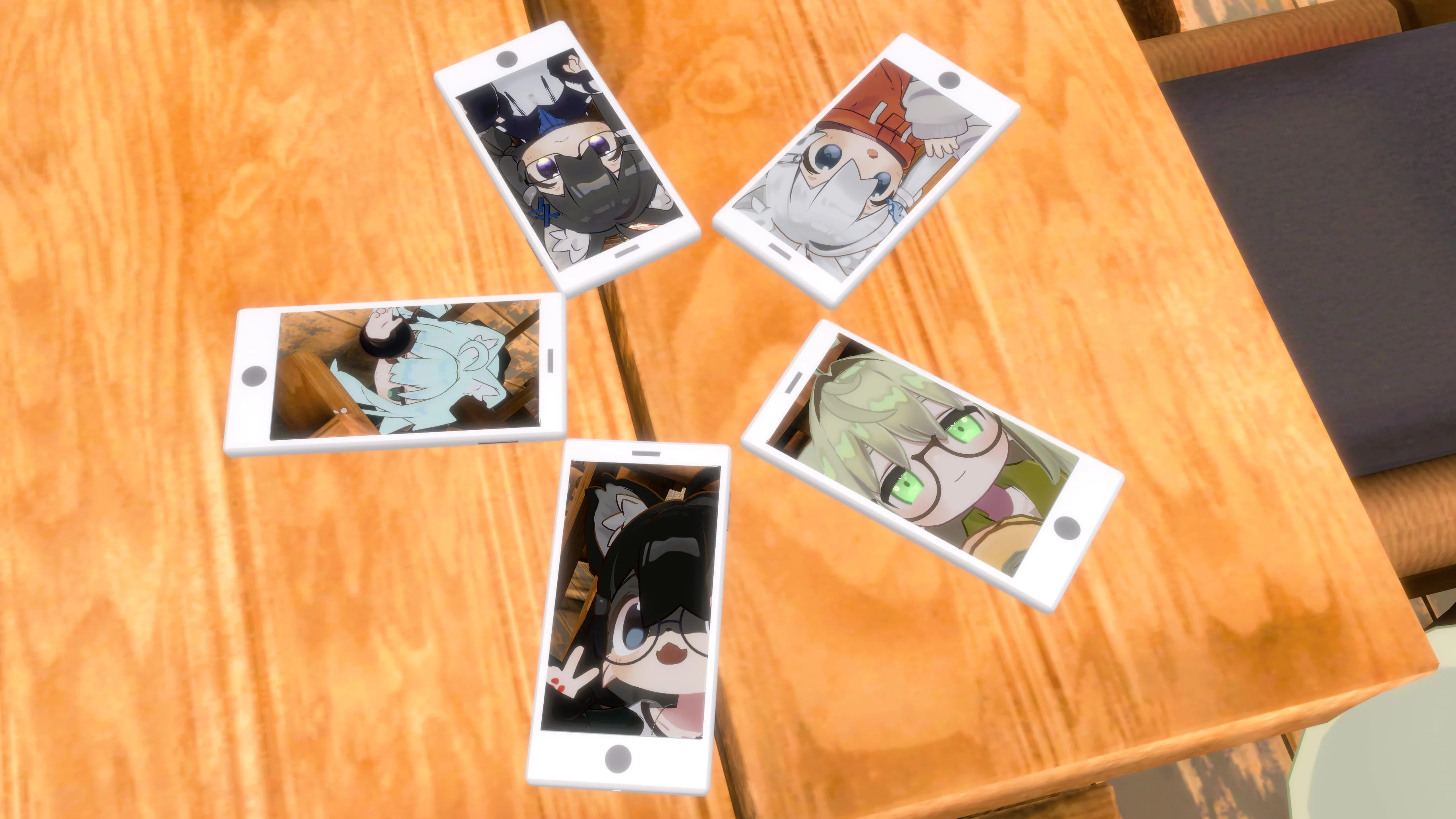 居酒屋でオフ会風！