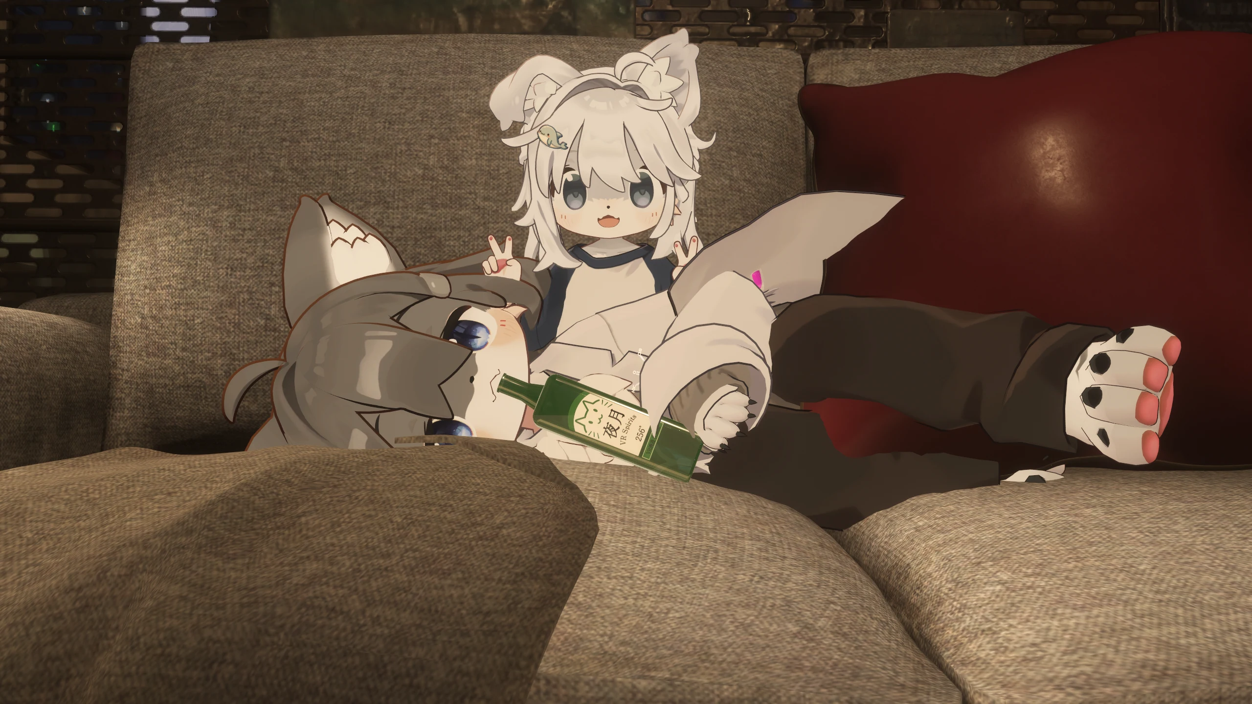 寝落ちめずさん💤