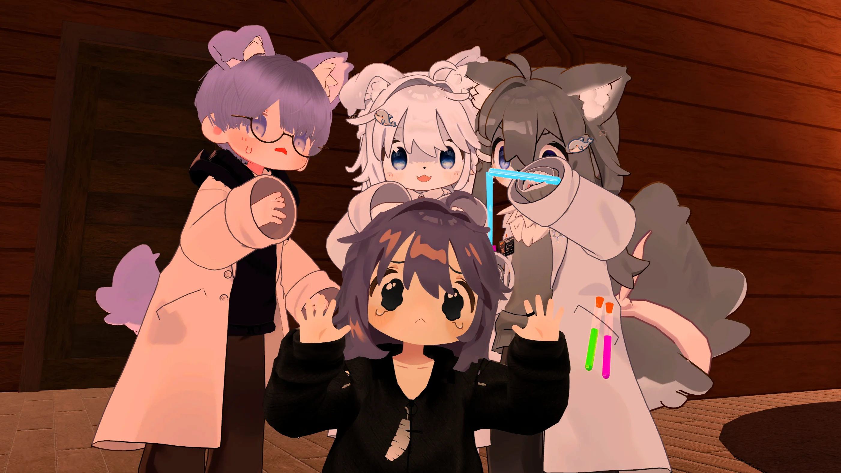 実験されそうになっちゃった子